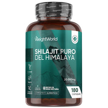 WEIGHWORLD - Shilajit Puro del Himalaya en cápsulas